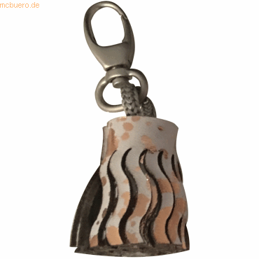 3329684000807 - 2 x Schlüsselanhänger Cosmicuir Leder 4x25cm copper 3329684000807 - 2 x Schlüsselanhänger Cosmicuir Leder 4x25cm copper