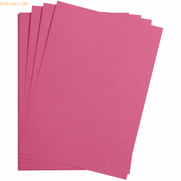 3329689753609 - Bastelkarton Maya 185g qm A3 VE=25 Blatt fuchsia