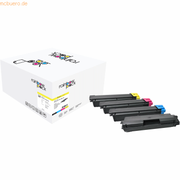 Freecolor Toner kompatibel mit Kyocera FS-C5250 KCMY Multipack