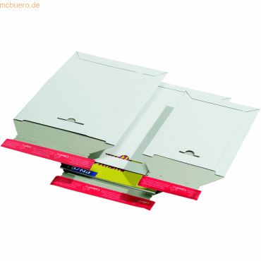 4033657120605 - Versandtasche 285 x 370 x 30 mm B4+ E4 ohne Fenster Vollpappe weiß 4033657120605 ColomPac 4033657120605 - Versandtasche 285 x 370 x 30 mm B4+ E4 ohne Fenster Vollpappe weiß 4033657120605 ColomPac