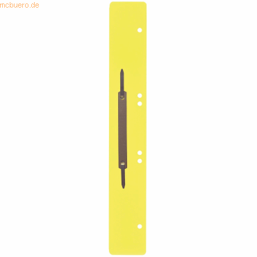 Connect Heftstreifen lang PP 35x310mm VE=25 Stück gelb