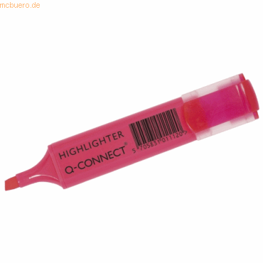 5705831011120 - Textmarker KF01112 rosa 2-5mm Keilspitze 5705831011120 Q-CONNECT 5705831011120 - Textmarker KF01112 rosa 2-5mm Keilspitze 5705831011120 Q-CONNECT