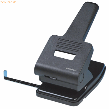 Connect Registraturlocher 6,3mm schwarz