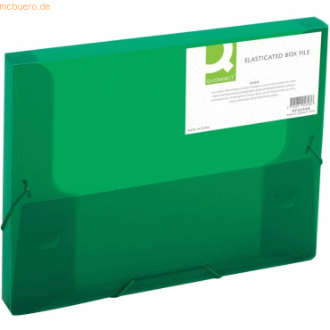 5705831023086 - Sammelmappe KF02308 A4 Kunststoff für ca 250 Blatt grün transparent 5705831023086 Q-CONNECT