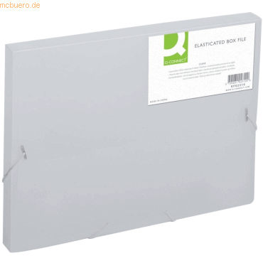 5705831023109 - Sammelmappe KF02310 A4 Kunststoff für ca 250 Blatt farblos transparent 5705831023109 Q-CONNECT