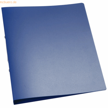 5705831024830 - Ringbuch KF02483 A4 2 Ringe 25mm Ring-Ø Polypropylen blau-transparent 5705831024830 Q-CONNECT