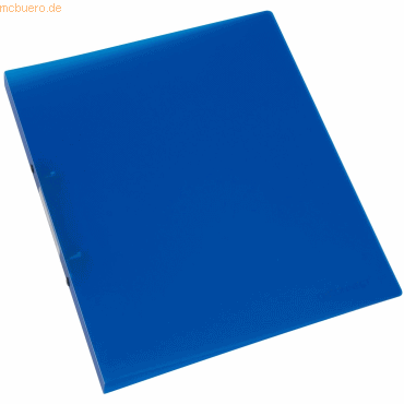 5705831029101 - Ringbuch KF02910 A4 2 Ringe 16mm Ring-Ø Polypropylen blau-transparent 5705831029101 Q-CONNECT