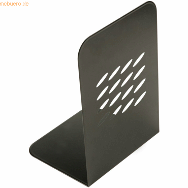 5705831039001 - Buchstützen KF03900 schwarz 134 x 190 x 110 mm 5705831039001 Q-CONNECT KF03900 2 Stück