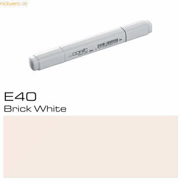 4511338001066 - 3 x Marker E40 Brick White