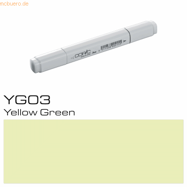 4511338001868 - 3 x Marker YG03 Yellow Green