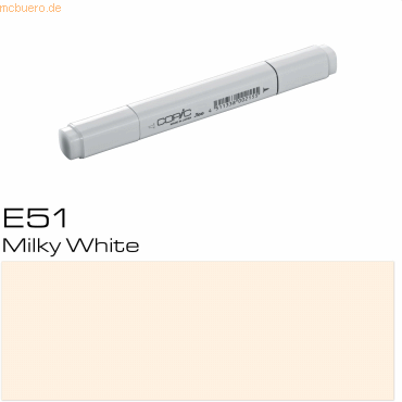 4511338031605 - 3 x Marker E51 Milky White