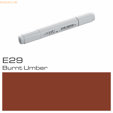 4511338000991 - 3 x Marker E29 Burnt Umber