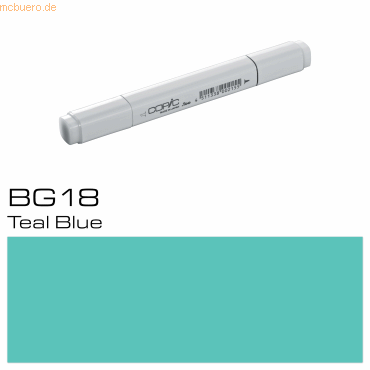 4511338000762 - 3 x Marker BG18 Teal Blue