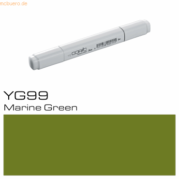 4511338002032 - 3 x Marker YG99 Marine Green