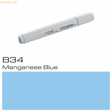 4511338000649 - 3 x Marker B34 Manganese Blue