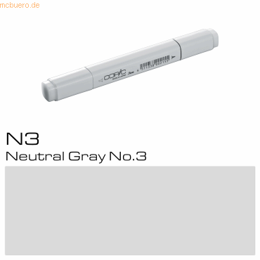 4511338000151 - 3 x Marker N3 Neutral Gray