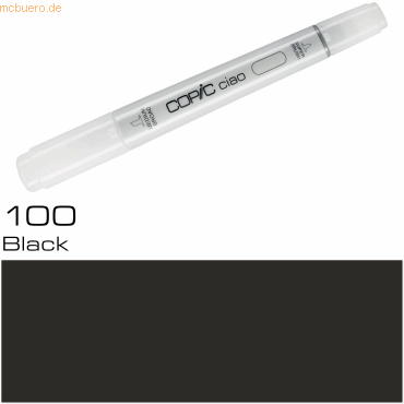 4511338008232 - 0 COPIC® Layoutmarker COPIC ciao Marker Typ - 100 variabel Schwarz