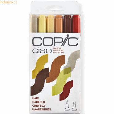 4511338054147 - Allround-Marker Ciao Set -Hair- VE=6 Stifte