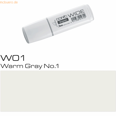 4511338019634 - 3 x Marker Wide W1 warm gray