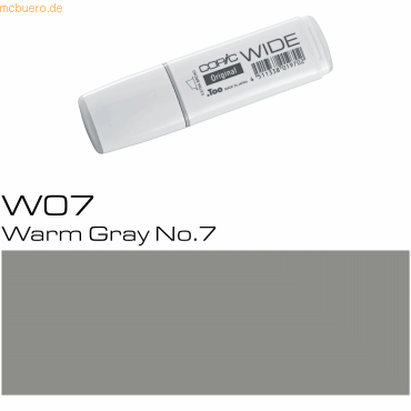 4511338019665 - 3 x Marker Wide W7 warm grey