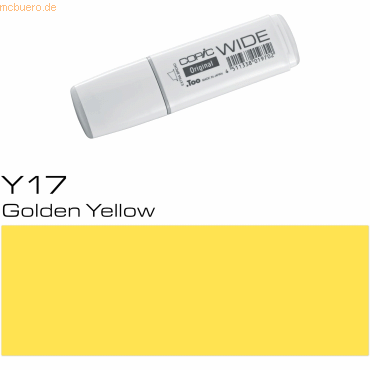 4511338019474 - 3 x Marker Wide Y17 Golden Yellow