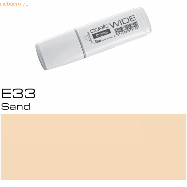 4511338019559 - 3 x Marker Wide E33 Sand