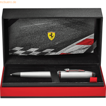 0073228138572 - Kugelschreiber Townsend Ferrari Chrom gebürstet Aluminium Grau 0073228138572 Cross