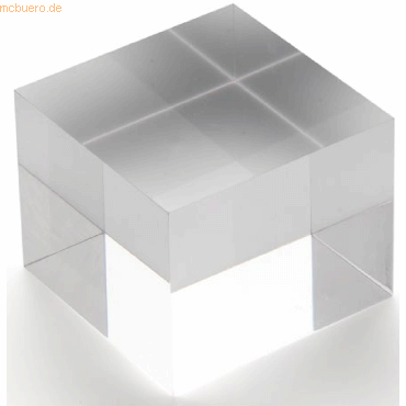 Deflecto Acryl-Block 50x40x50mm transparent