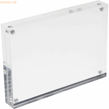 5055425953658 - 6 x Acrylblock magnetisch A5 30mm transparent