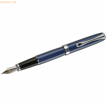 4009746010478 - Füllhalter Excellence A2 Midnight blue chrom 14 kt EF