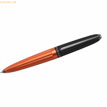 Diplomat Kugelschreiber Aero black/oranged easyFlow
