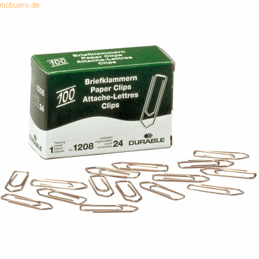 4005546102047 - Büroklammern 1208-24 32mm Metall verkupfert 4005546102047 1208 24 100 Stück 4005546102047 - Büroklammern 1208-24 32mm Metall verkupfert 4005546102047 1208 24 100 Stück