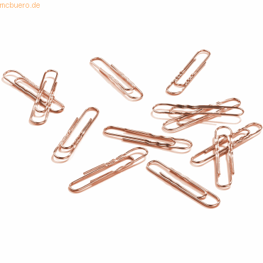 4005546107288 - Briefklammer 50mm Metall verkupfert VE=2500 Stück