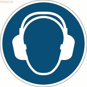 Durable Sicherheitskennzeichen 'Gehörschutz benutzen' für Bodenmarkier