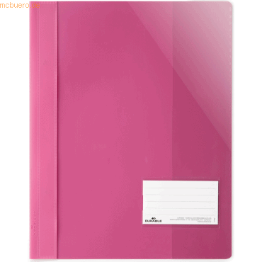 4005546993560 - 25 x Sichthefter A4+ Kunststoff 244x310mm pink