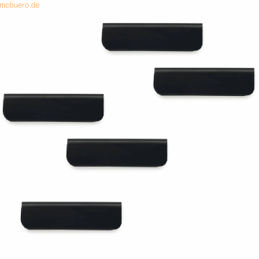 Durable Zettelhalter Durafix Clip selbstklebend 60x17mm schwarz VE=5 S