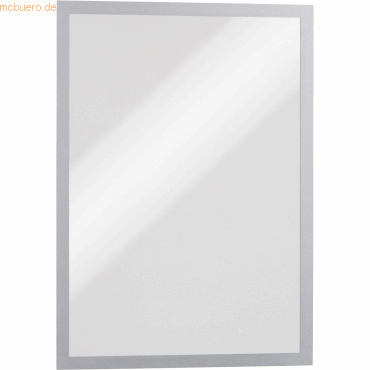 4005546405803 - DURABLE DURAFRAME® A5 Info-Rahmen Hinweisrahmen für Werbung und Aushänge die häufig aktualisiert werden müssen 1 Packung = 10 Stück metallic silber 4005546405803 - DURABLE DURAFRAME® A5 Info-Rahmen Hinweisrahmen für Werbung und Aushänge die häufig aktualisiert werden müssen 1 Packung = 10 Stück metallic silber