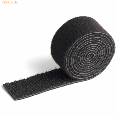 Durable Klettband-Kabelbinder Cavoline Grip 30 100x3 cm schwarz