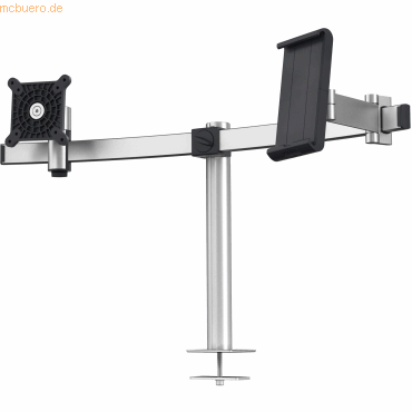 4005546998435 - Monitorarm Durable für 1 Display 21-27“ & 1 Tablet 7-13“ VESA dreh-& neigbar höhenverstellbar mit Tischdurchführung 4005546998435 - Monitorarm Durable für 1 Display 21-27“ & 1 Tablet 7-13“ VESA dreh-& neigbar höhenverstellbar mit Tischdurchführung