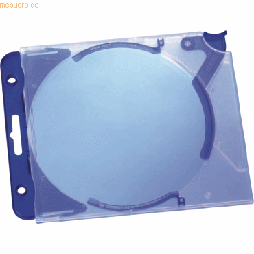 4005546571133 - CD DVD-Hüllen QuickflipComplete für 1 CD DVD blau transparent 4005546571133 5 Stück