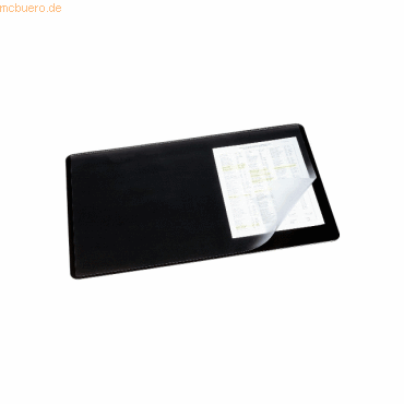 5 x Durable Schreibunterlage 40x53cm mit Vollsichtplatte schwarz