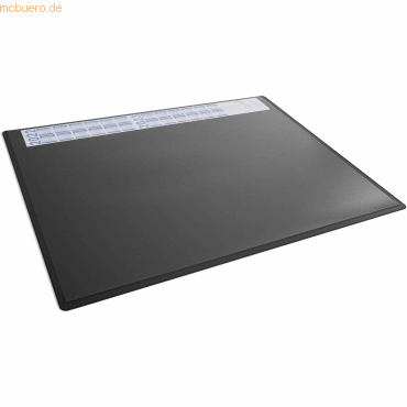 4005546731094 - Schreibunterlage 650 x 500 mm schwarz PP mit transparenter Folienauflage 4005546731094 Durable