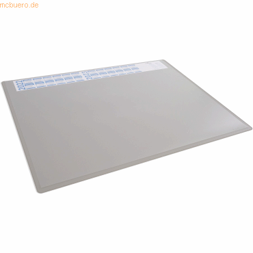 4005546731131 - Schreibunterlage 650 x 500 mm grau PP mit transparenter Folienauflage 4005546731131 Durable