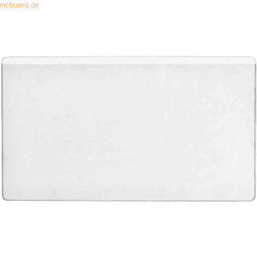 Durable Selbstklebetasche Pocketfix 32x74mm transparent VE=10 Stück