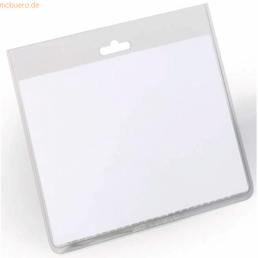 4005546731308 - DURABLE Namensschild 60x90 mm mit Eurostanzung Kleinverpackung 1 Pg Ã 5 Stück 820919 (820919)