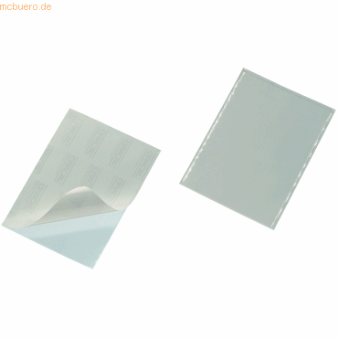 Durable Selbstklebetasche Pocketfix 105x148mm transparent VE=25 Stück