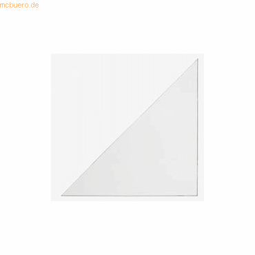 Durable Dreiecktaschen 100x100mm selbstklebend transparent VE=100 Stüc