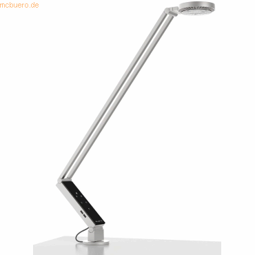 Luctra Tischleuchte Luctra table pro 2 radial pin 9,45 W rund silber
