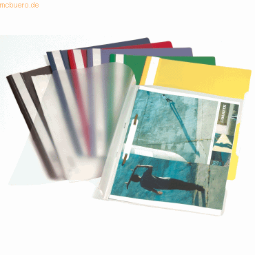 4005546908977 - 5 x Schnellhefter A4 PP sortiert VE=10 Stück 4005546908977 - 5 x Schnellhefter A4 PP sortiert VE=10 Stück