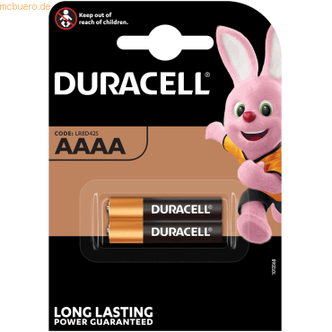 Duracell Batterie Ultra Mini AAAA VE=2 Stück